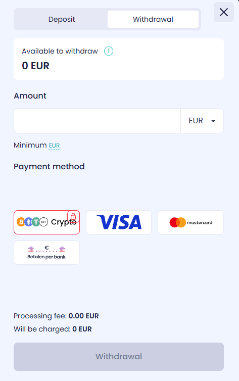 Welke valuta accepteert booms.bet, en wat zijn de limieten voor stortingen en opnames?